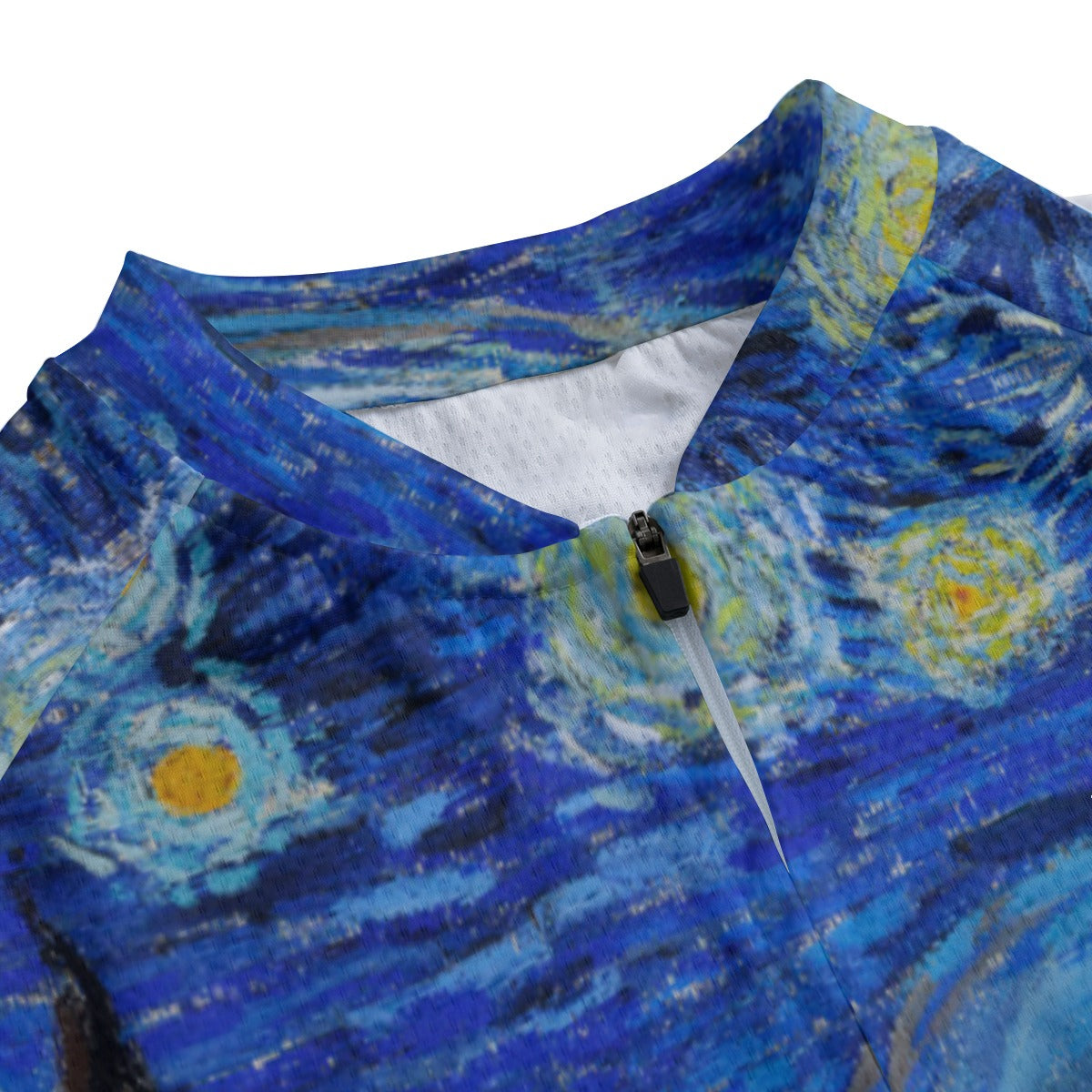 Women's Cycling Top Featuring Night Sky Artwork