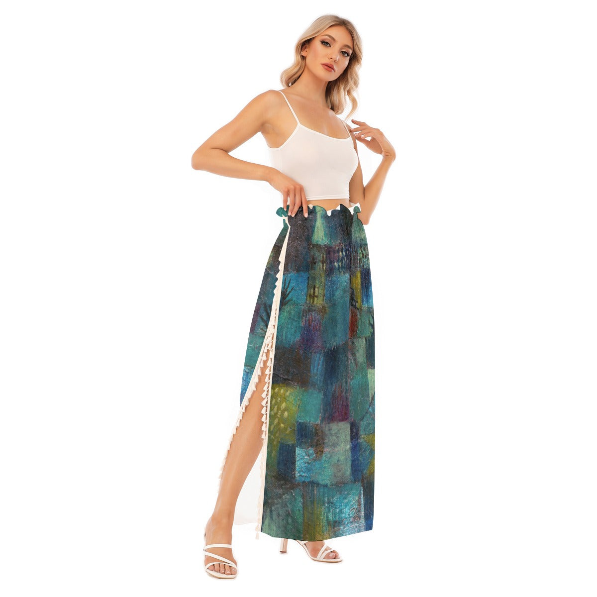 Dreamy Side Split Skirt - Unique Apparel