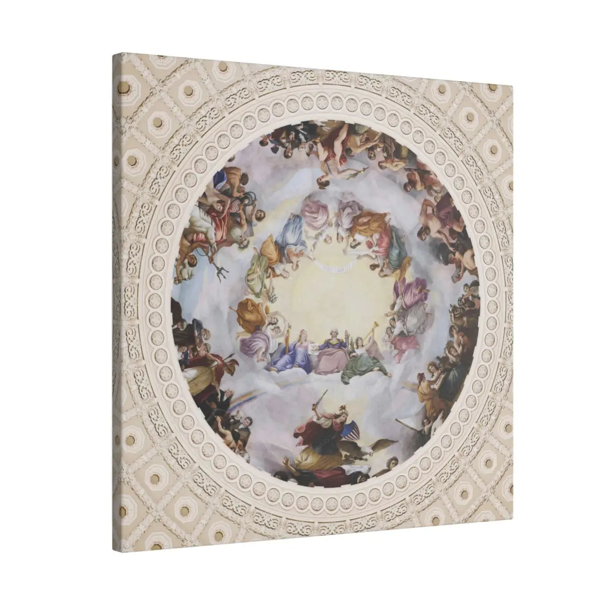 The Apotheosis of Washington fresco reproduction on premium canvas print