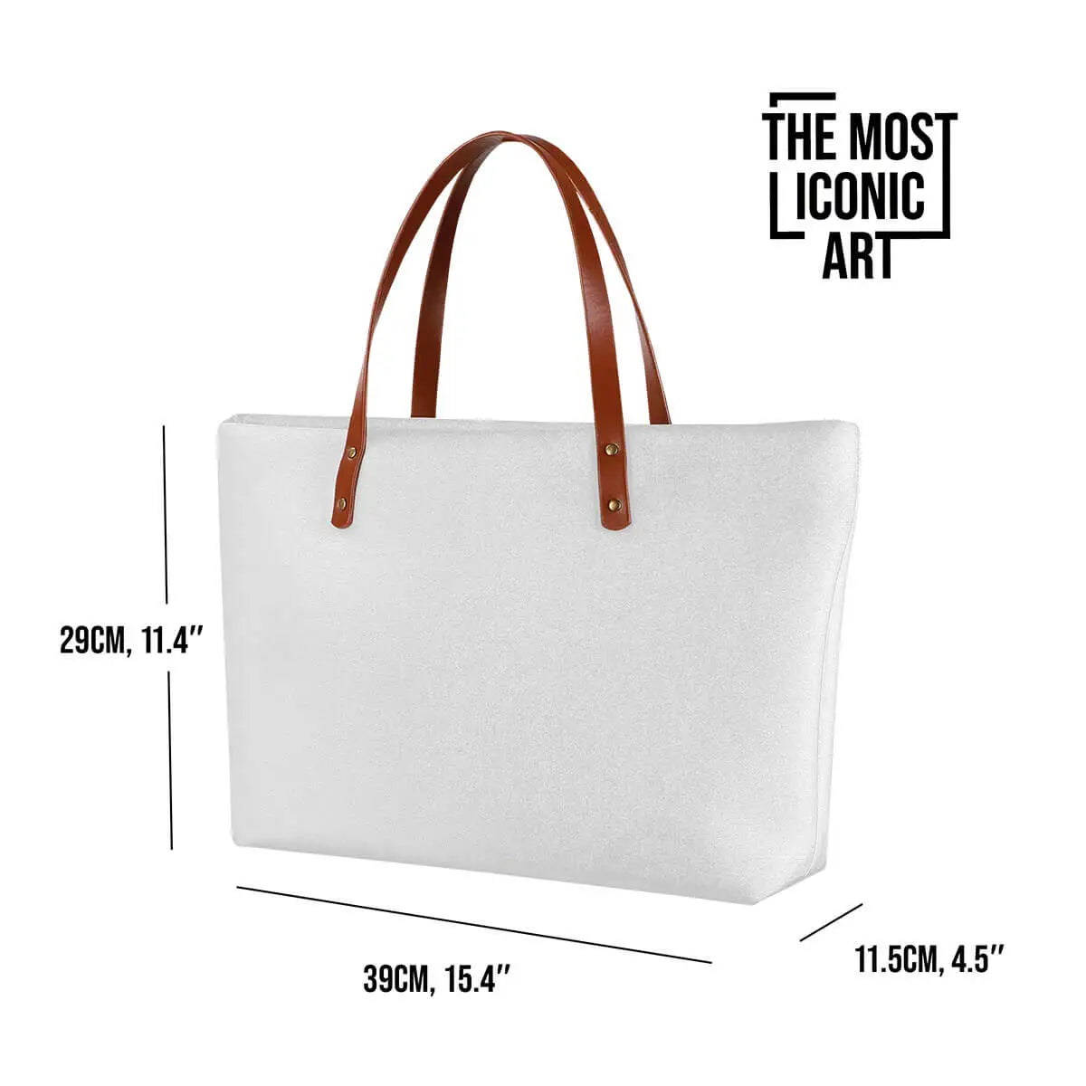 Artistic Tote Bag - Size Chart