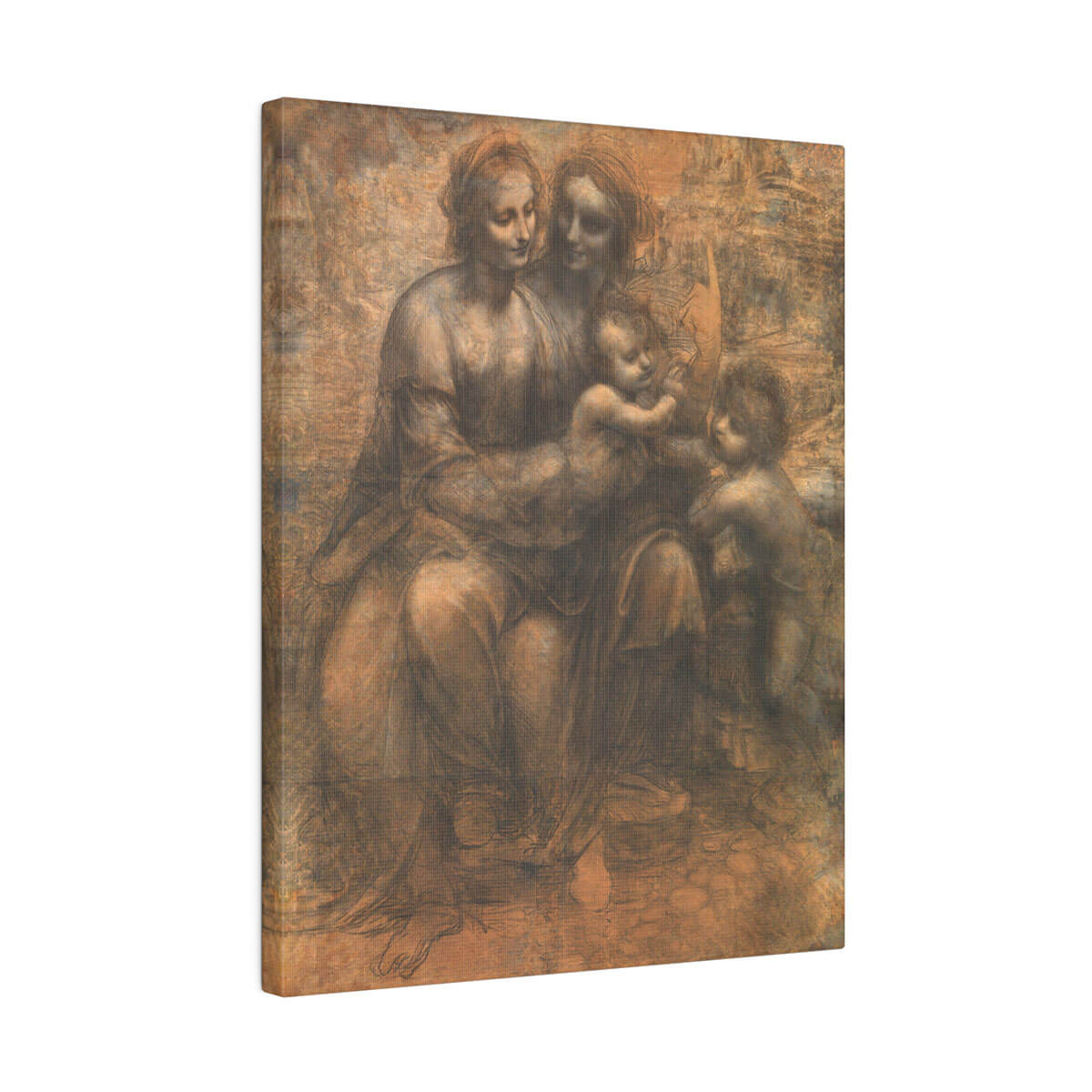 Canvas print of The Burlington House Cartoon by Leonardo da Vinci