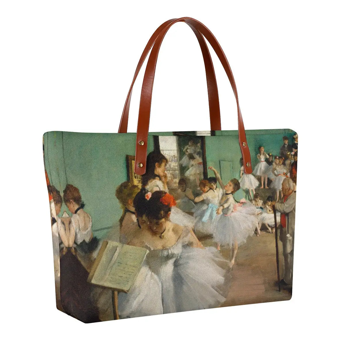 Waterproof diving cloth material of The Dance Class by Edgar Degas Tote Bag