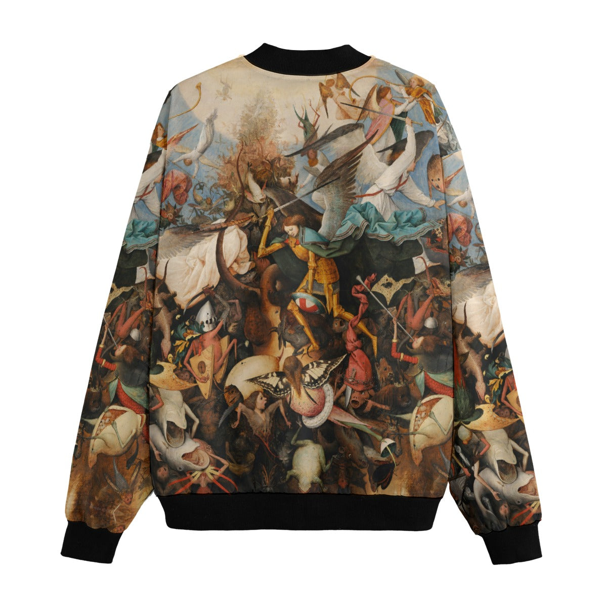 Fall of the Rebel Angels jacket styled for casual wear