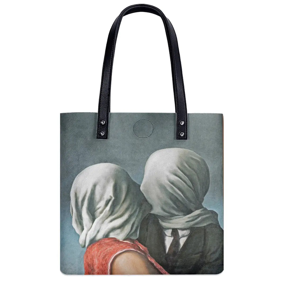 Double-sided art print of The Lovers on waterproof shoulder bag