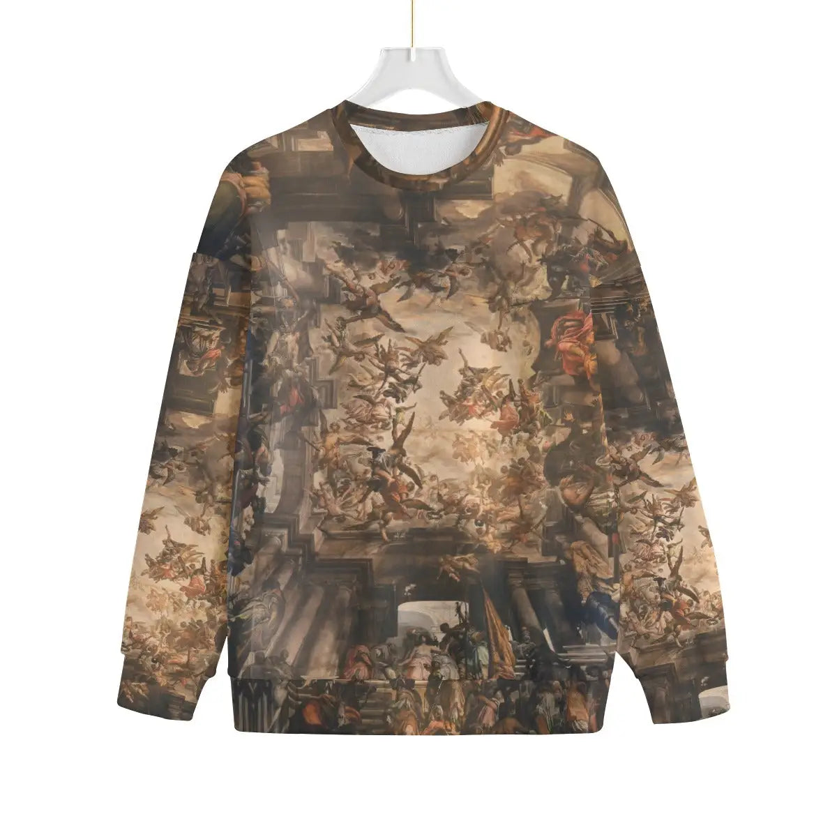 The Martyrdom and Apotheosis of St Pantalon Sweater featuring Fumiani's Baroque ceiling fresco