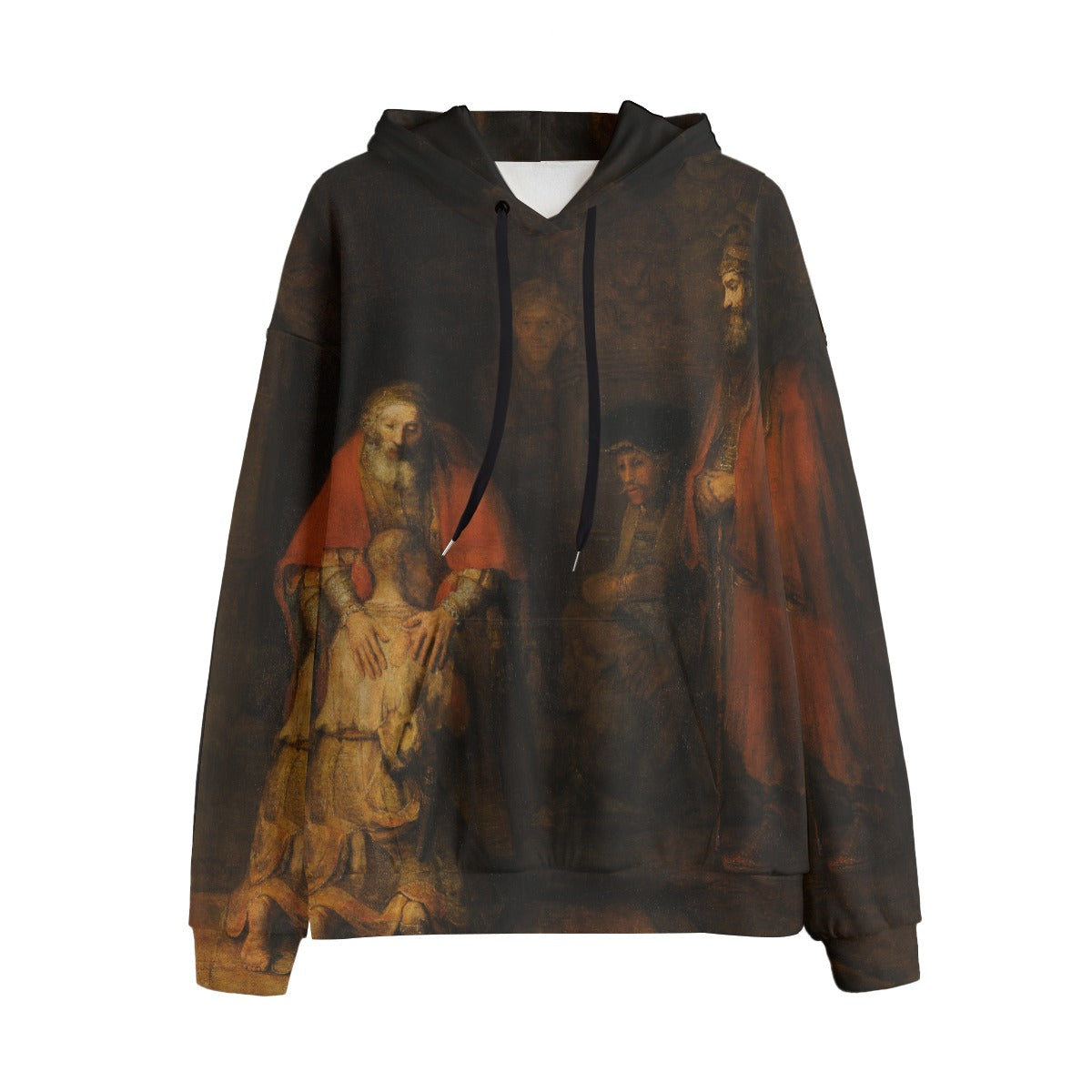 Rembrandt's Prodigal Son hoodie front view