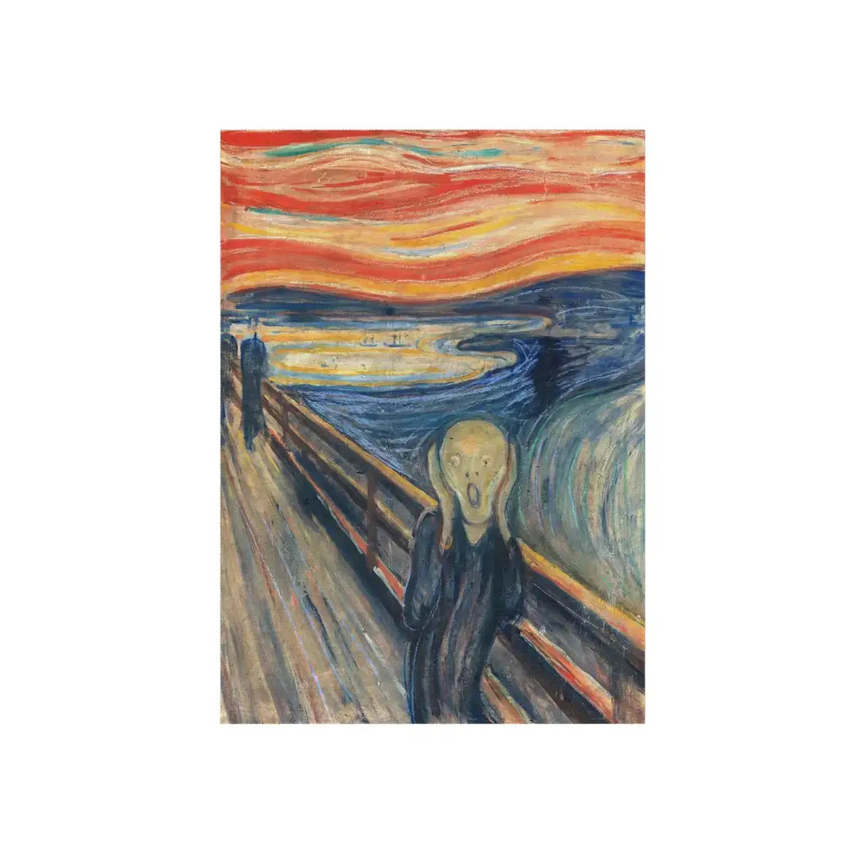 The Scream by Edvard Munch Floor Mat