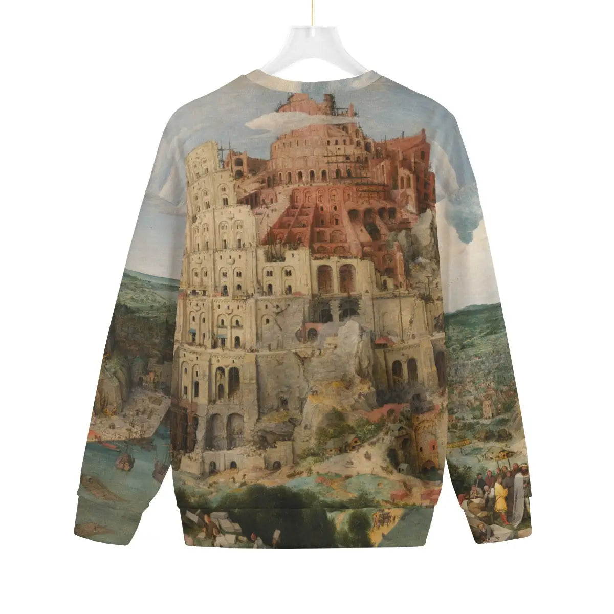 The Tower of Babel by Pieter Bruegel the Elder Sweater - Hoodies