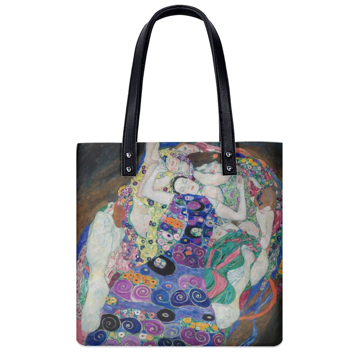 The Virgin by Gustav Klimt Shoulder Bag featuring golden period artwork on premium waterproof material