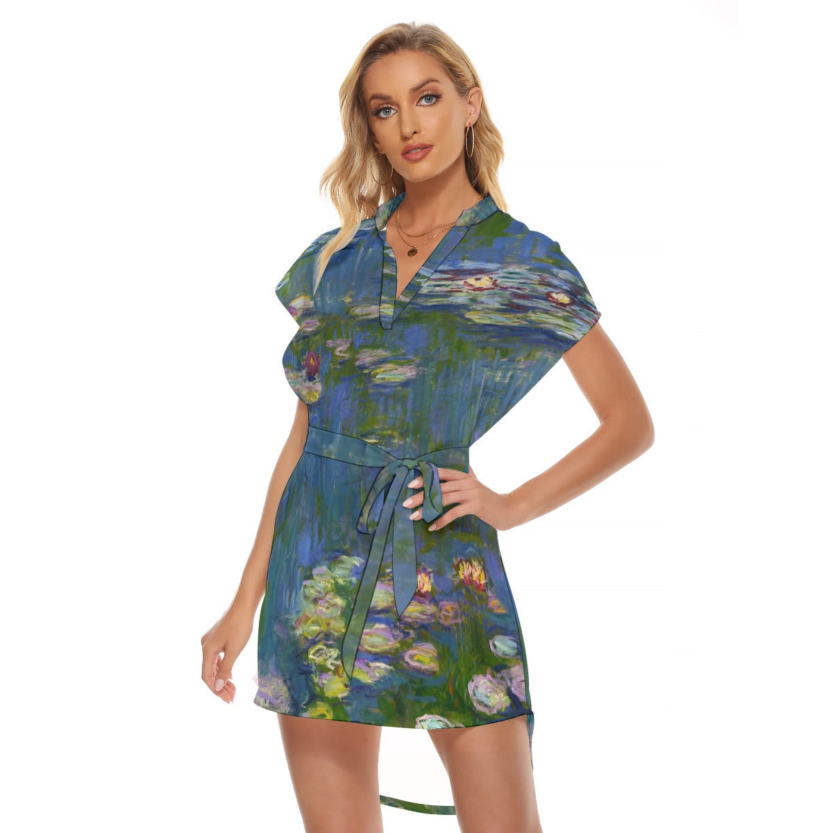 Enchanting Water Lily Dream Women's Dress