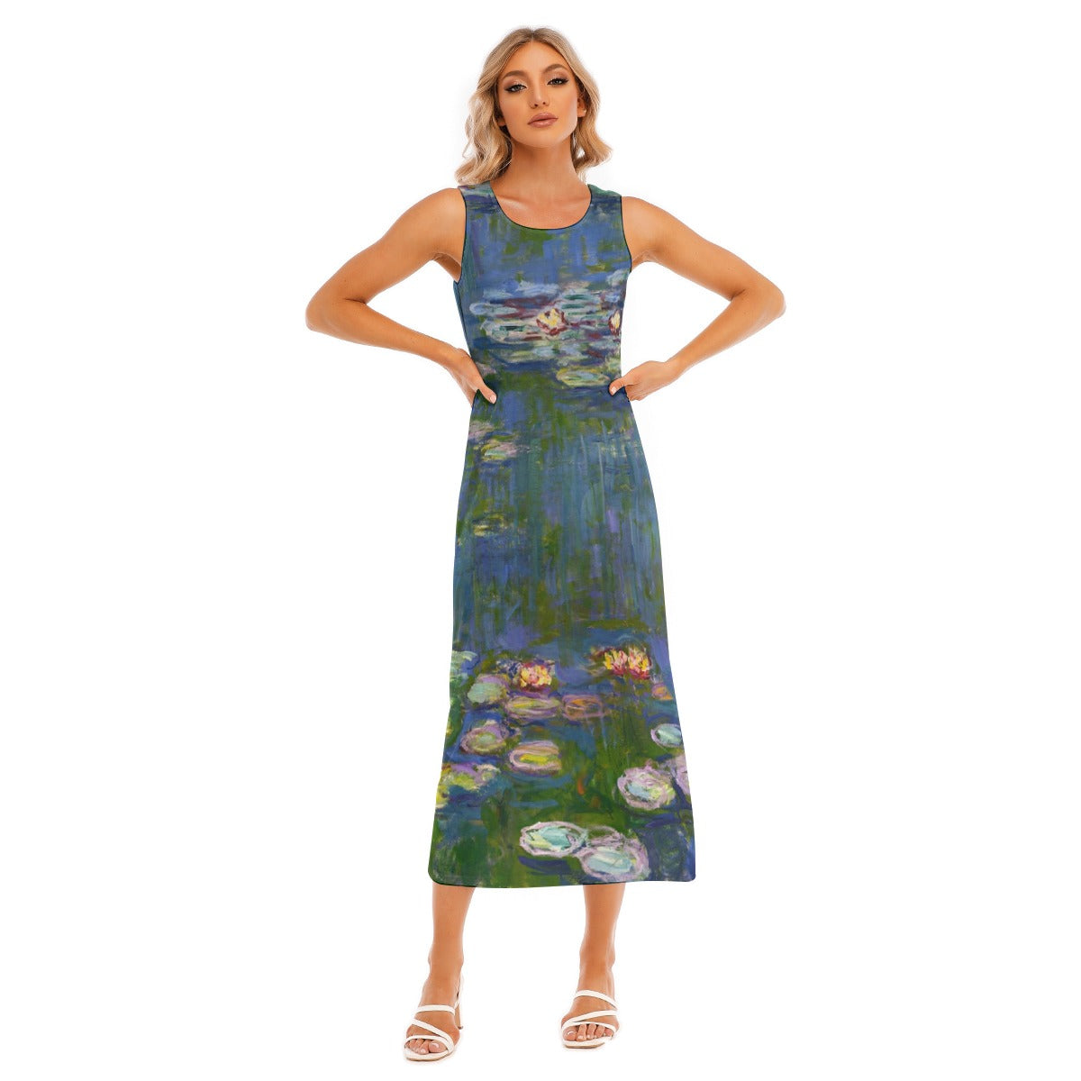 Nature-Inspired Tank Dress for Women