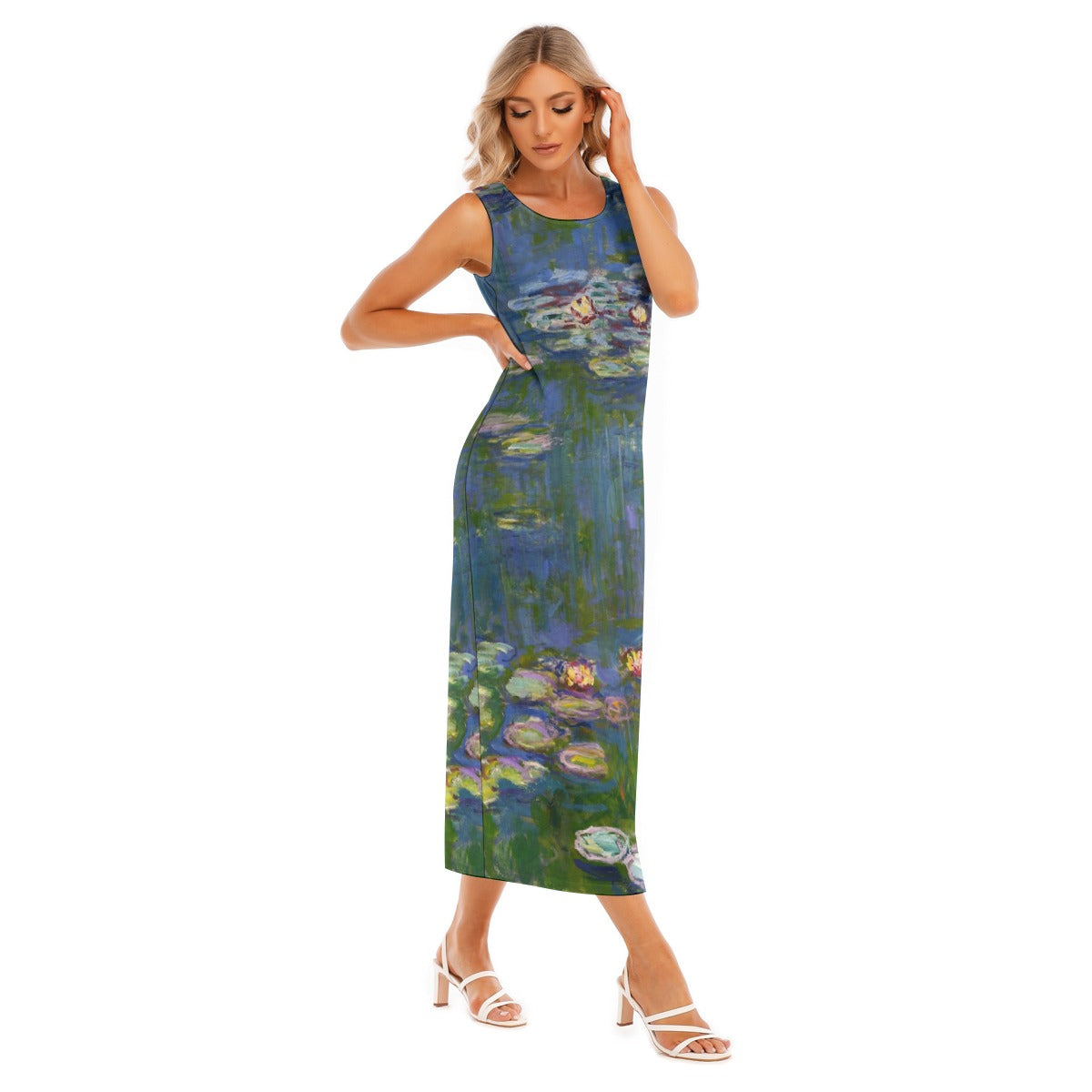 Enchanting Water Lilies Dream Women's Dress