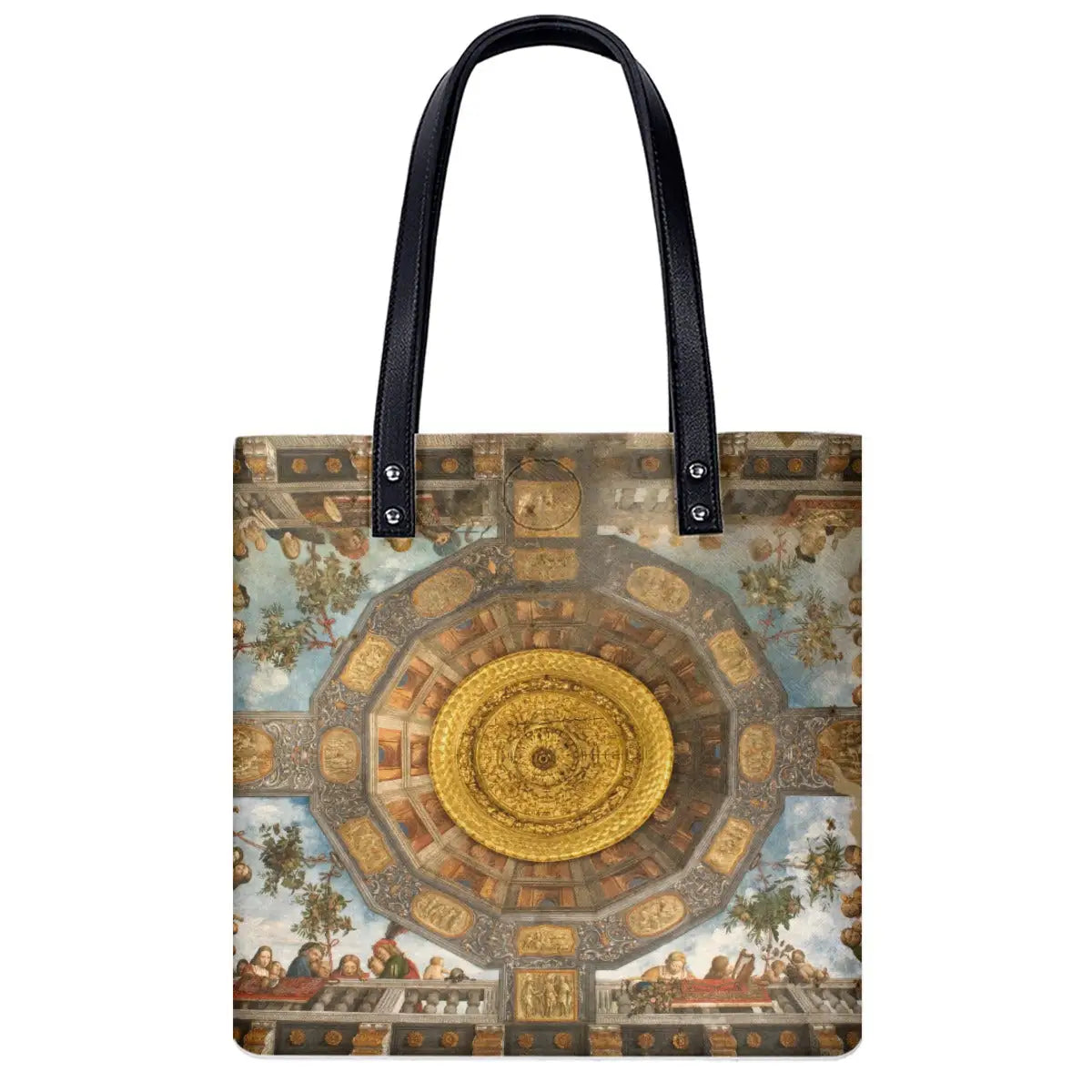 Treasure Room Fresco Shoulder Bag featuring Benvenuto Tisi Renaissance artwork on waterproof fabric