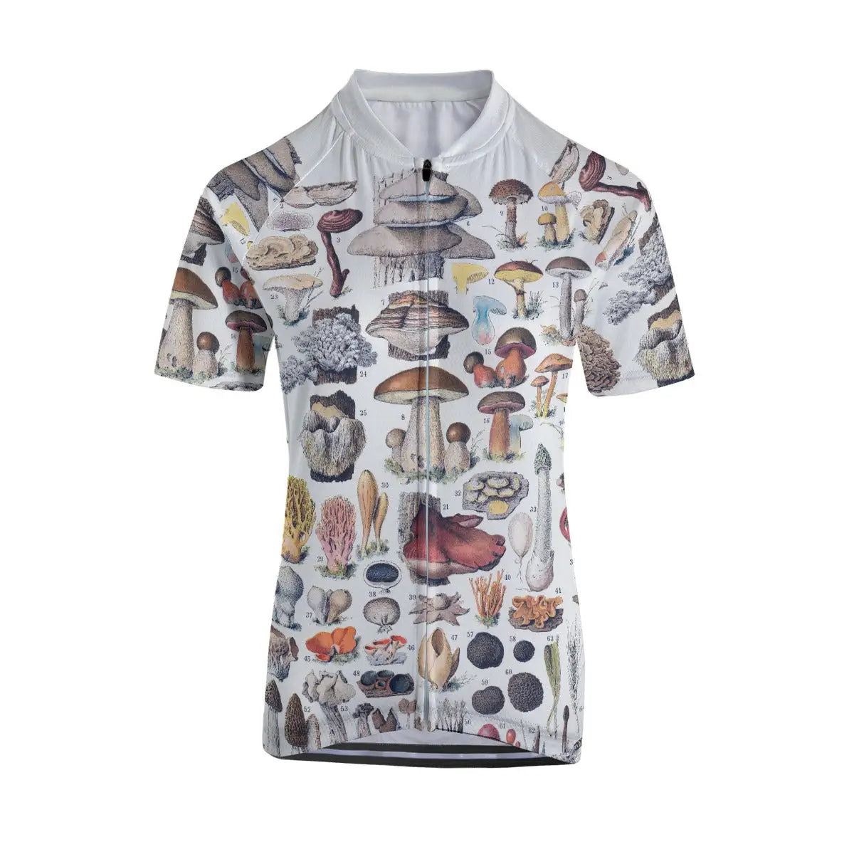Types of Mushrooms Women’s Cycling Jersey