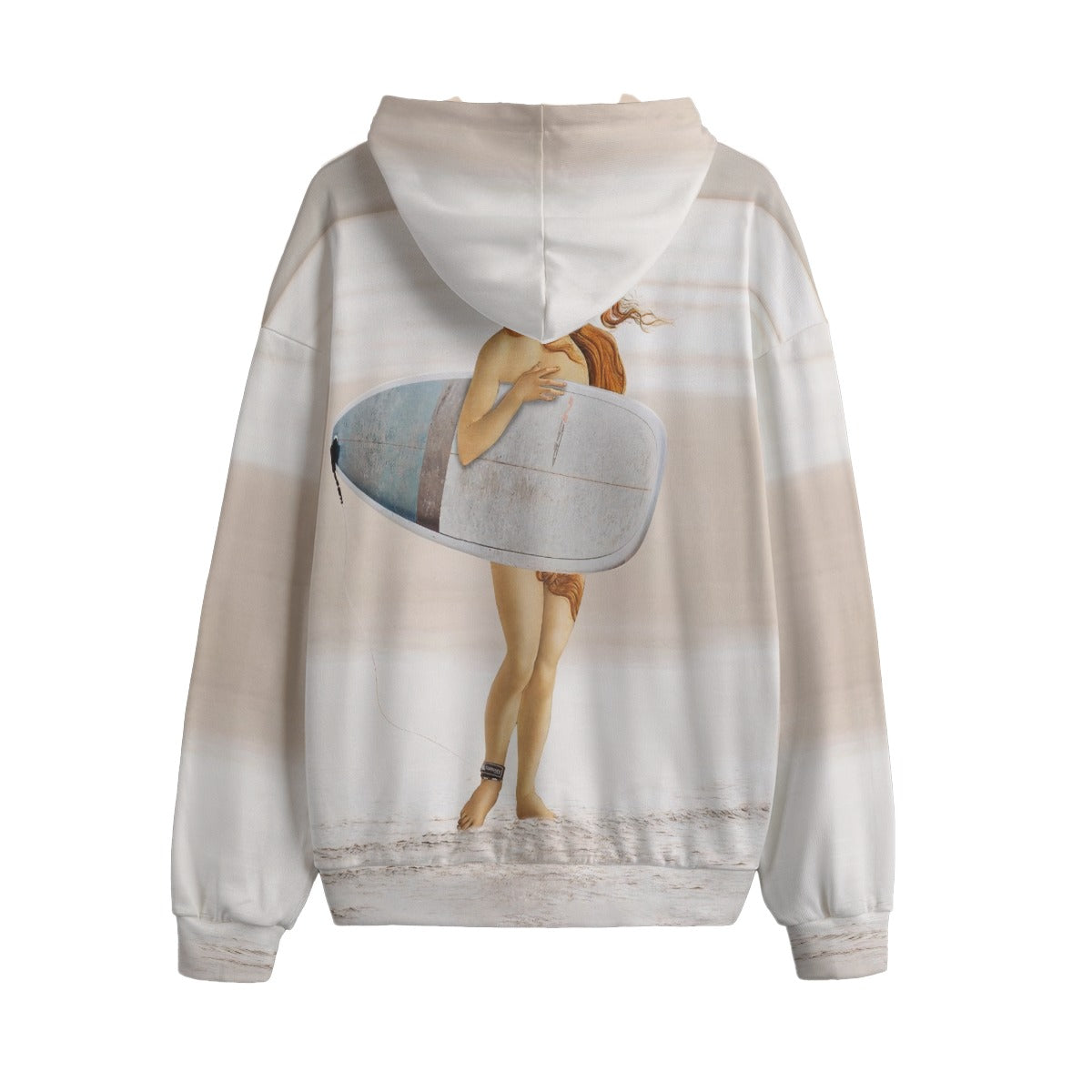 Venus Surfing Botticelli Hoodie