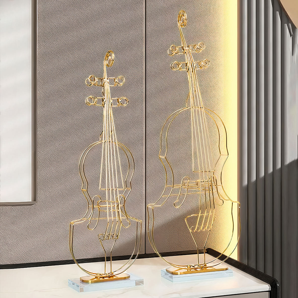 Contemporary violin art piece for music lovers