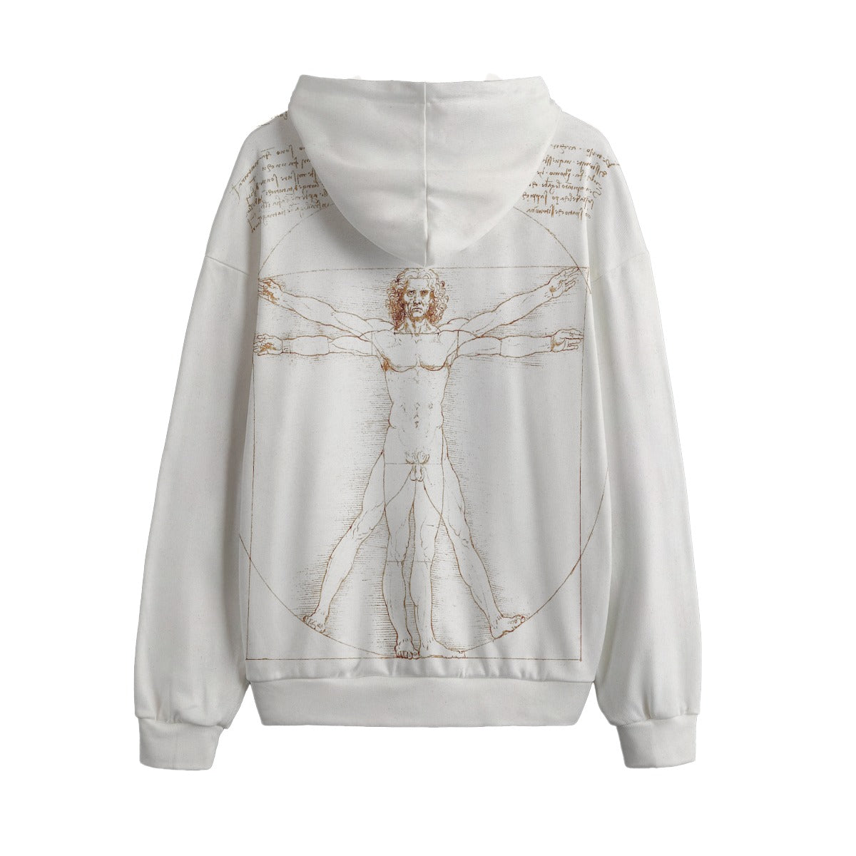 The Most Iconic Art Brand's Vitruvian Man Hoodie - S to 5XL Sizes