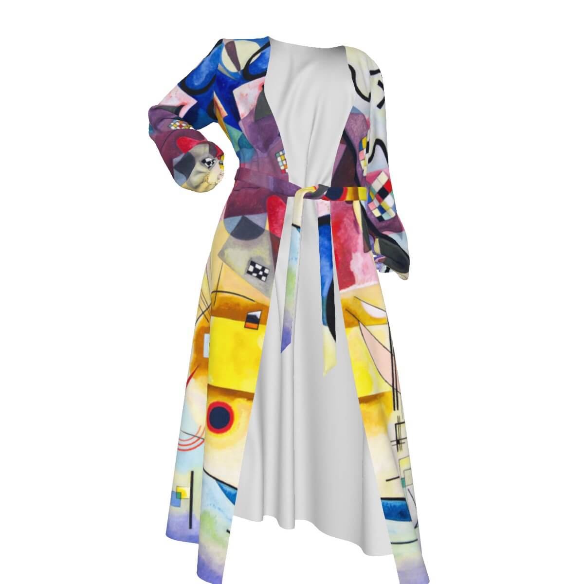 Vibrant abstract art loungewear