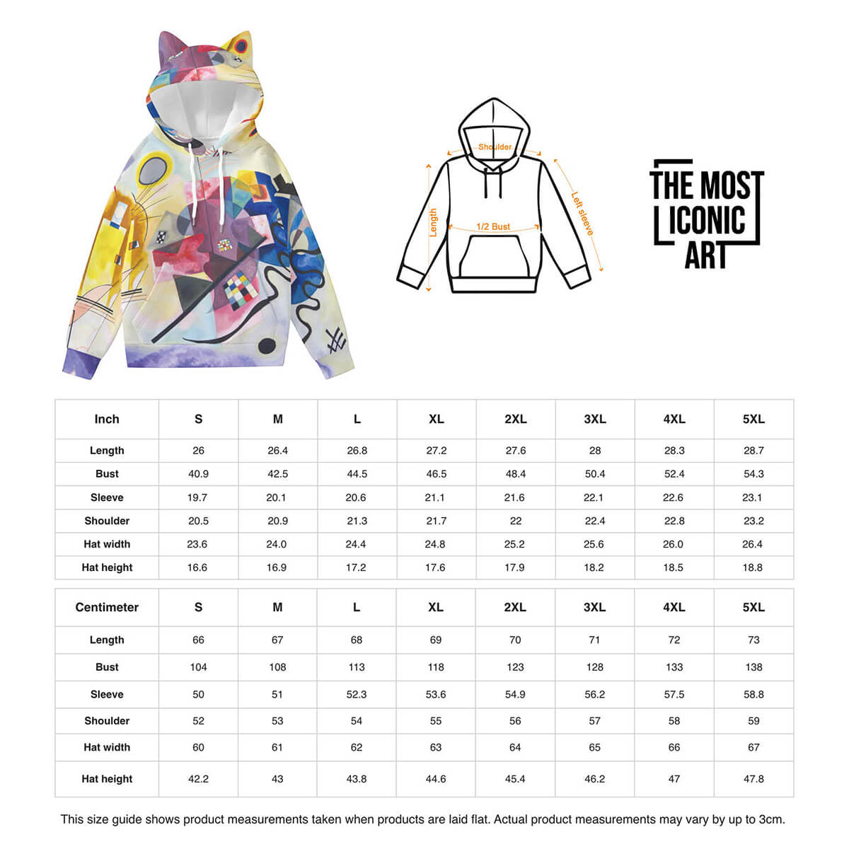 Colorful Graphic Print Sweatshirt