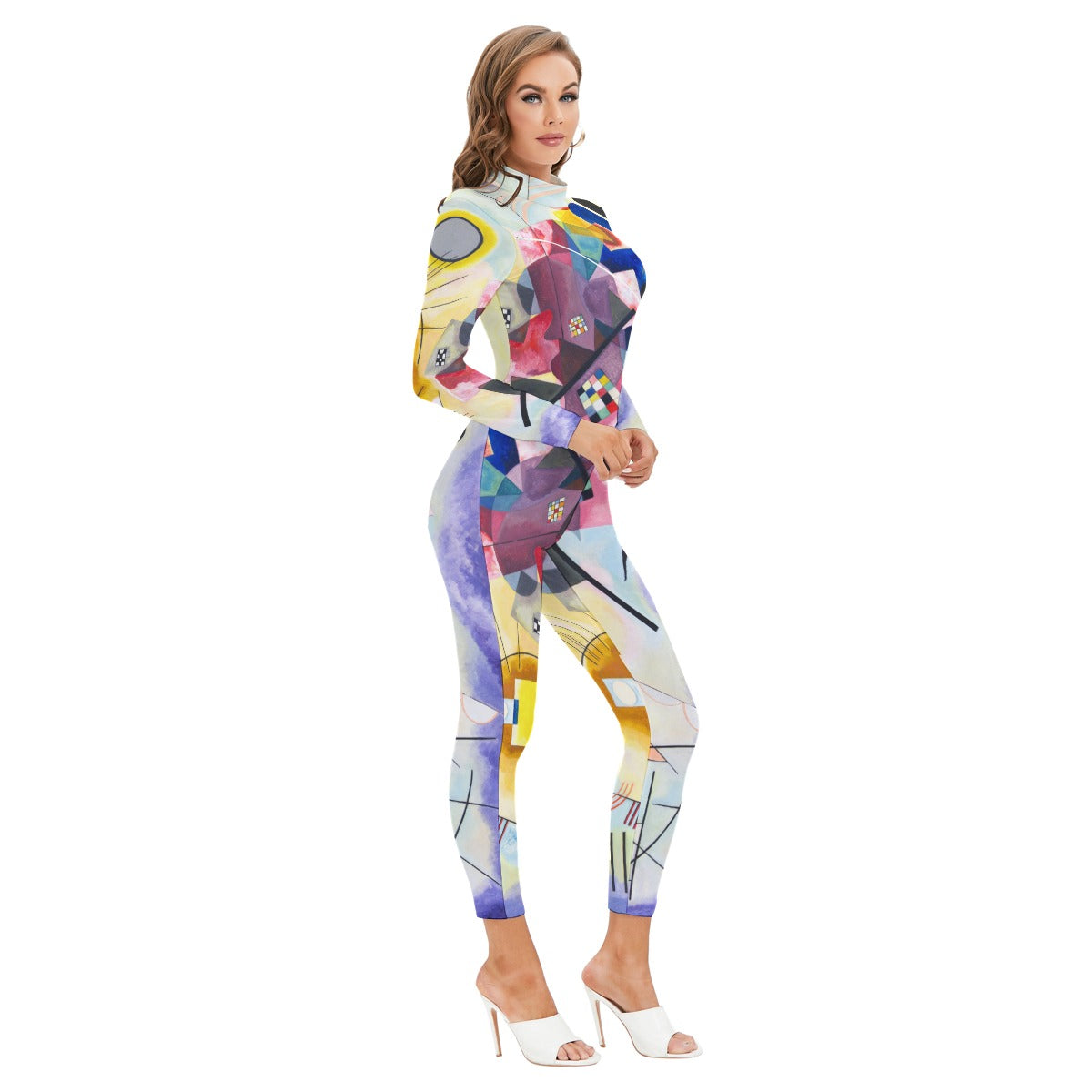 Contemporary Art Style Jumpsuit