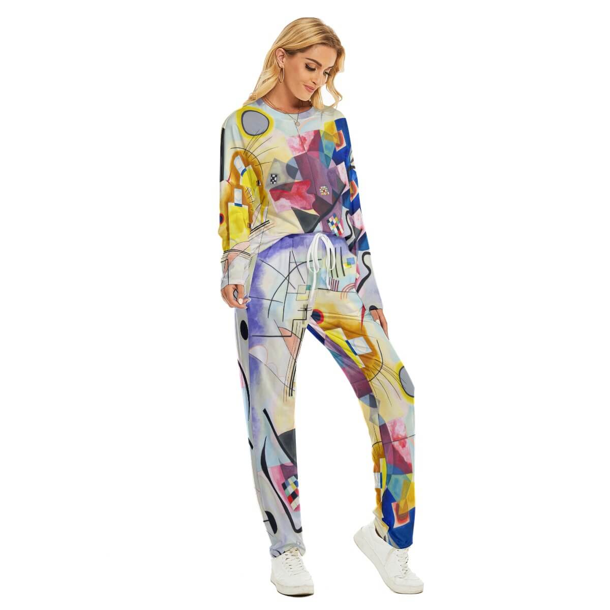 Trendy Women's Sleepwear Inspired by Modern Art