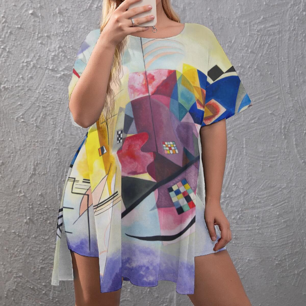 Vibrant Abstract Artwear