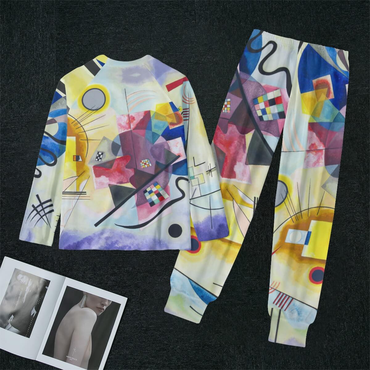 Abstract Art Inspired Loungewear Set