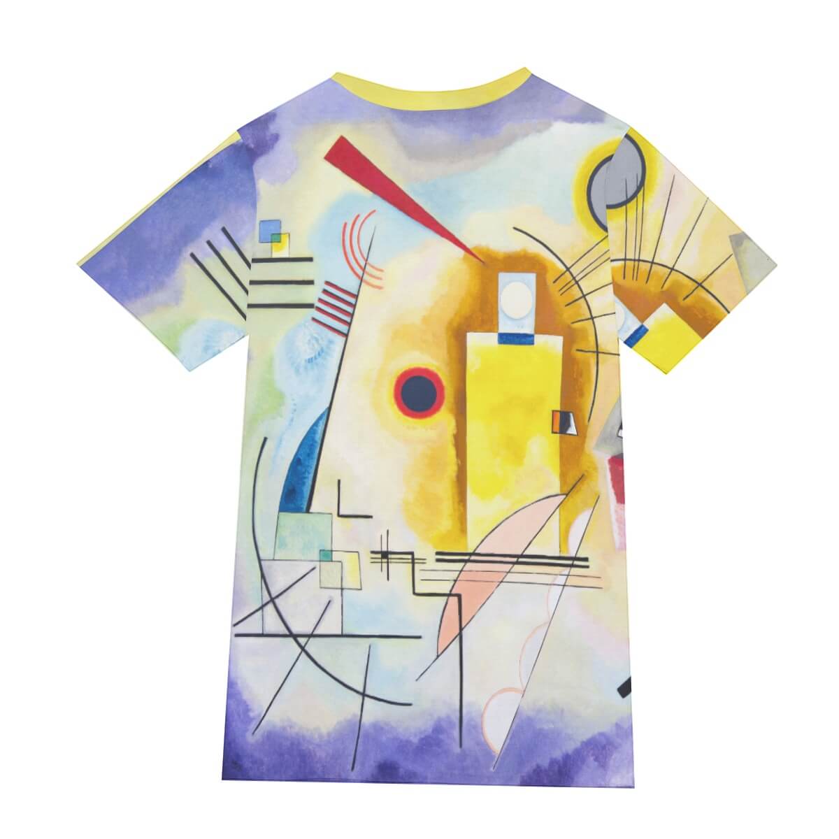 Yellow Red Blue Artist Shirt