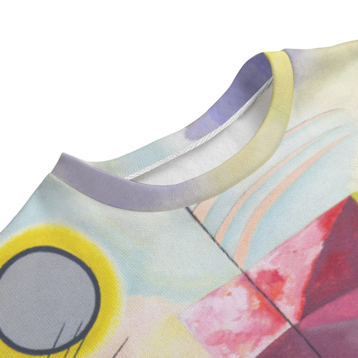 Stylish jumper inspired by Kandinsky