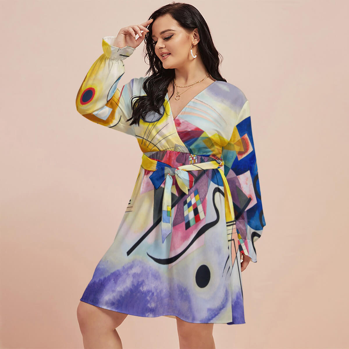 Artistic statement dress