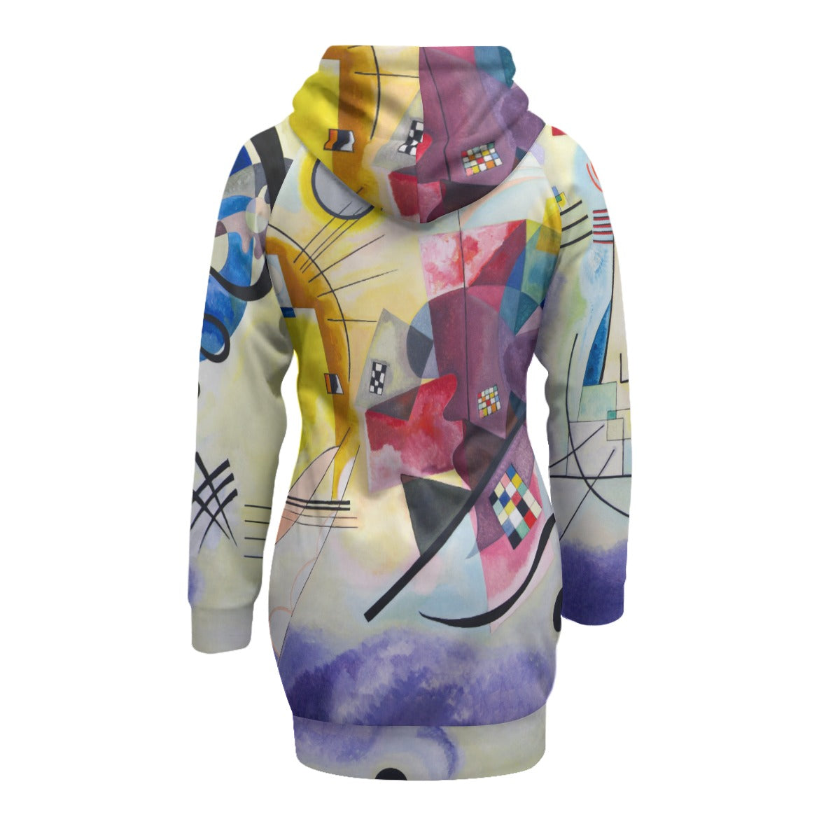 Abstract Artistic Raglan Sleeve Sweatshirt