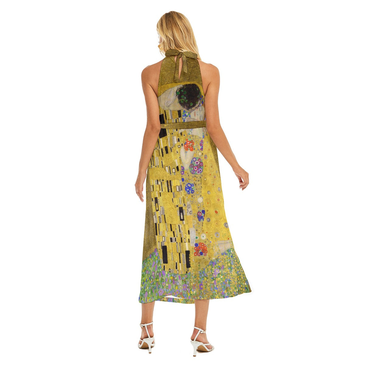 Iconic Gustav Klimt Art Dress