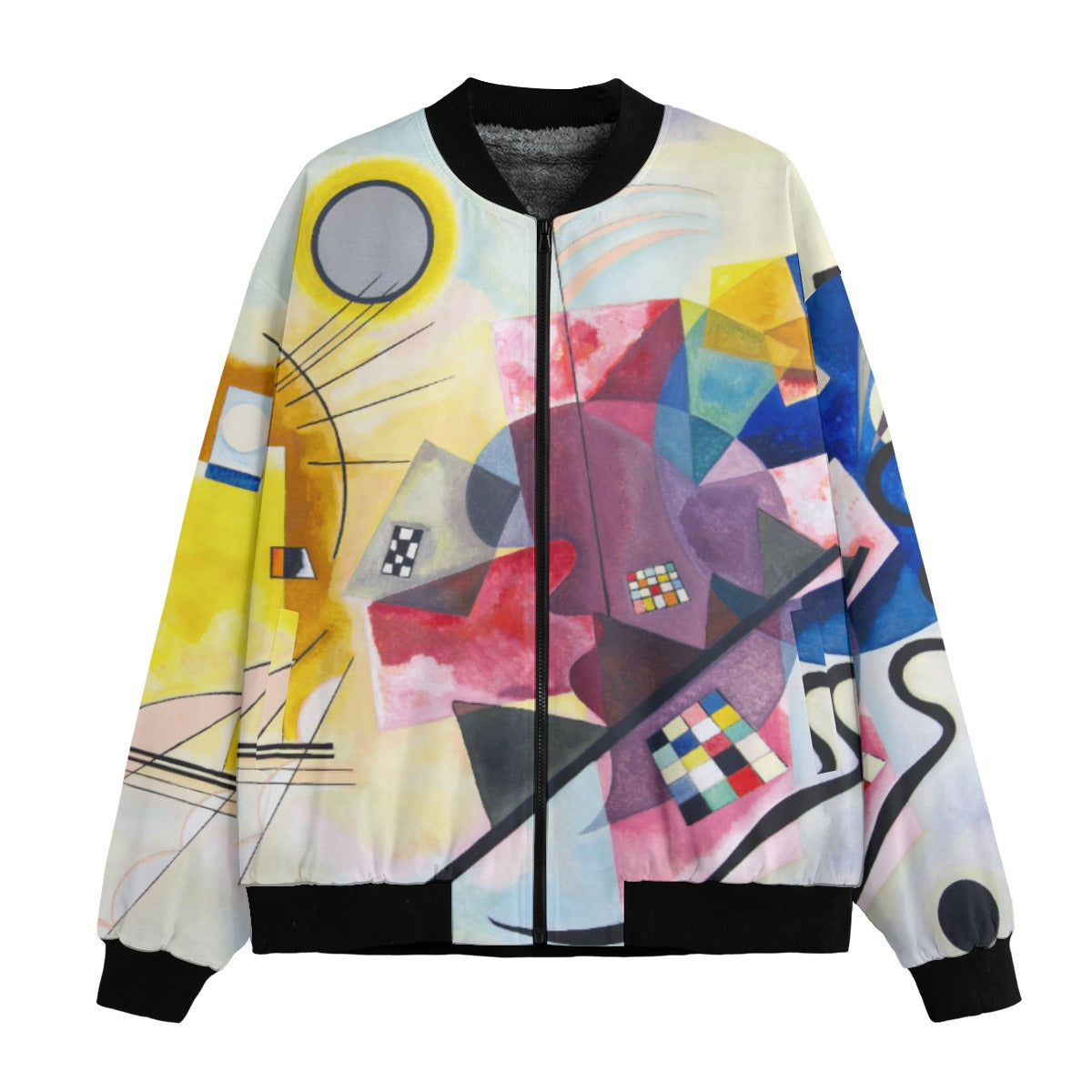 Abstract Art Fleece Jacket