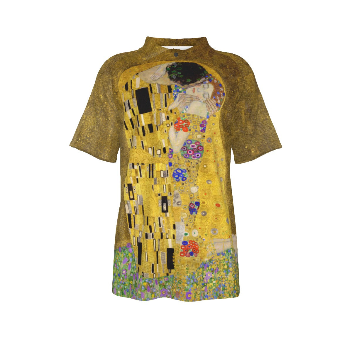 Gustav Klimt The Kiss Polo Shirt