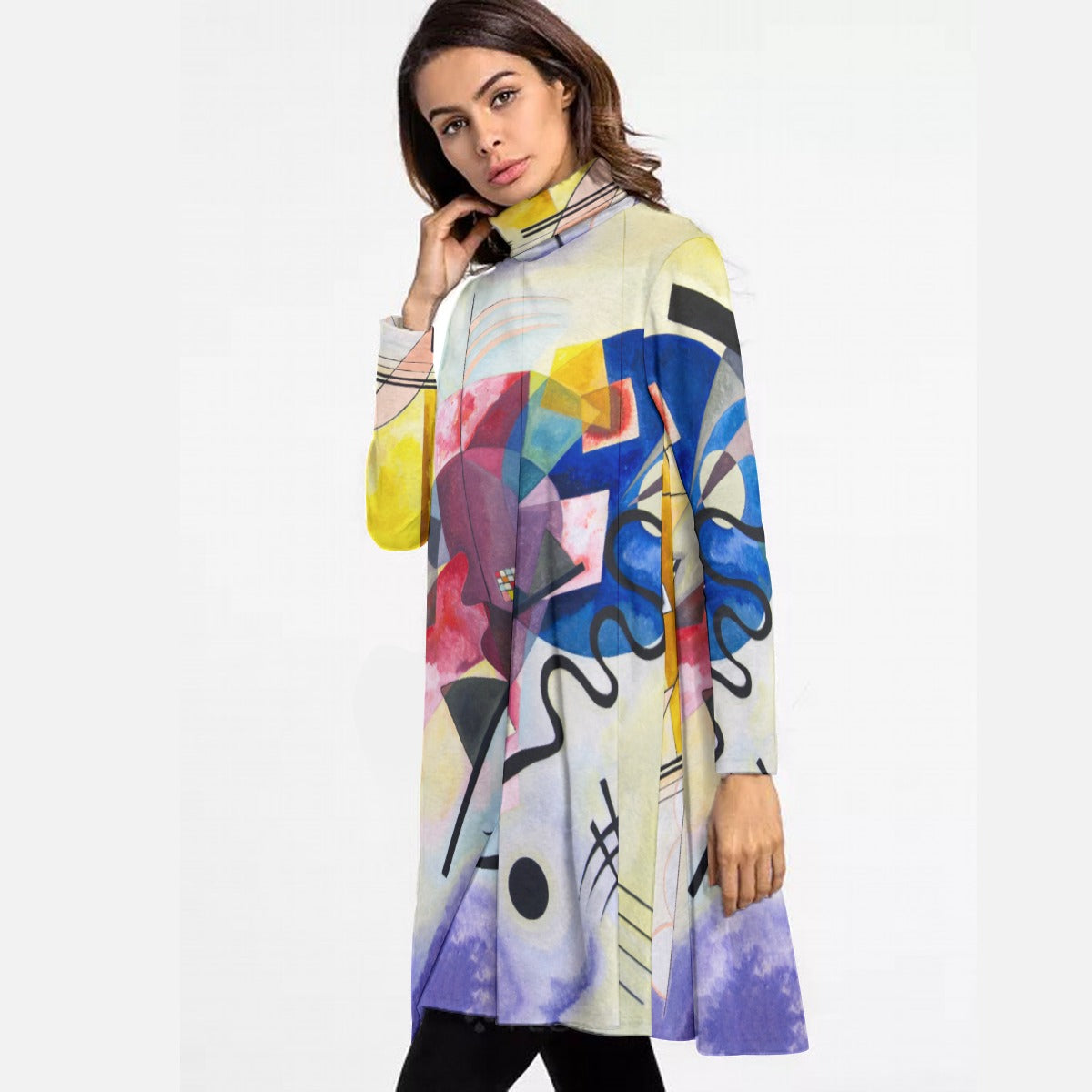 Abstract Expressionism Event Dress