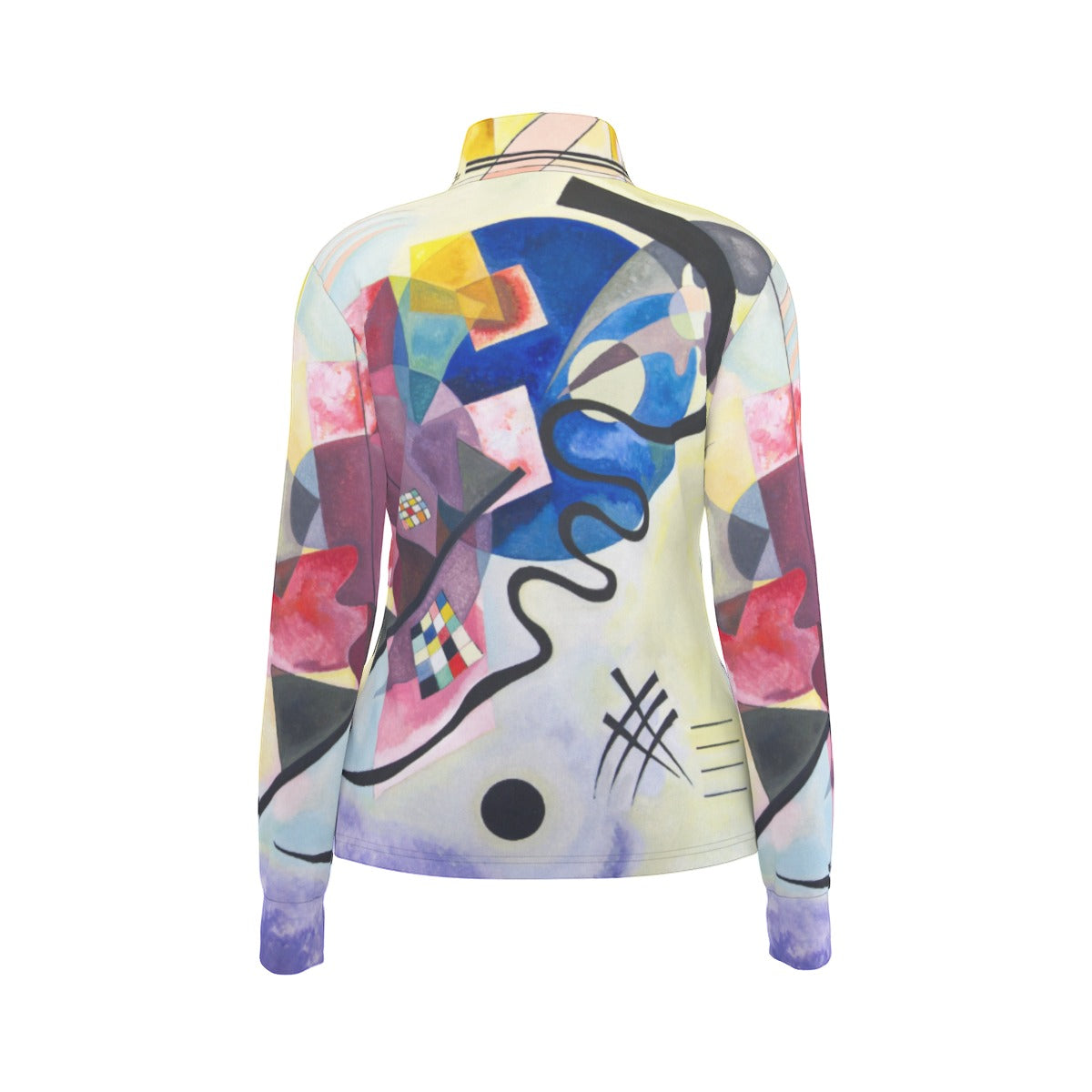 Abstract Art Women's Thumbhole Jacket