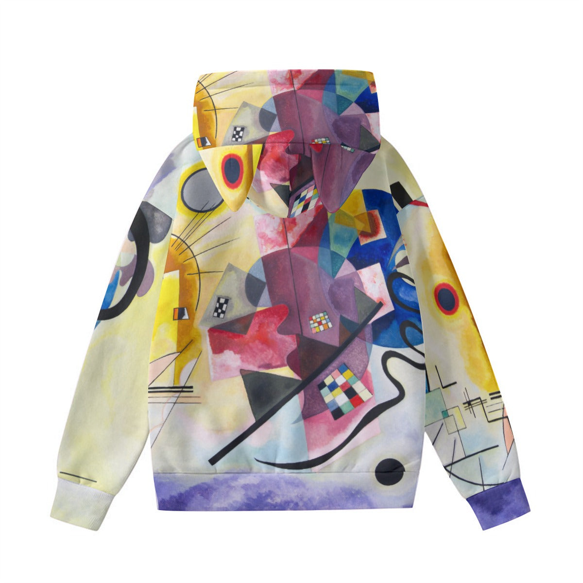Abstract Art Women's Hoodie with Ears