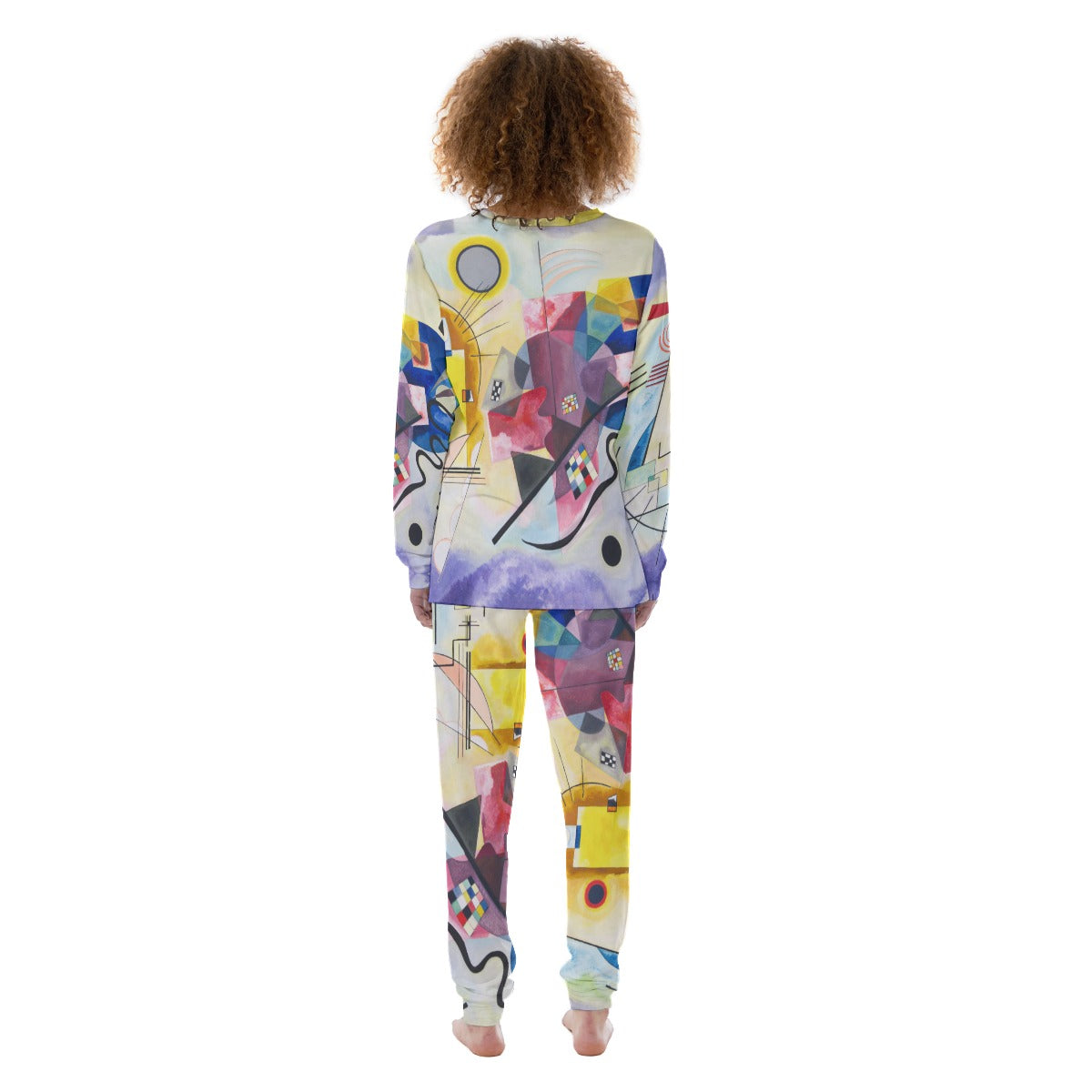 Colorful Abstract Design Lounge Wear for Women