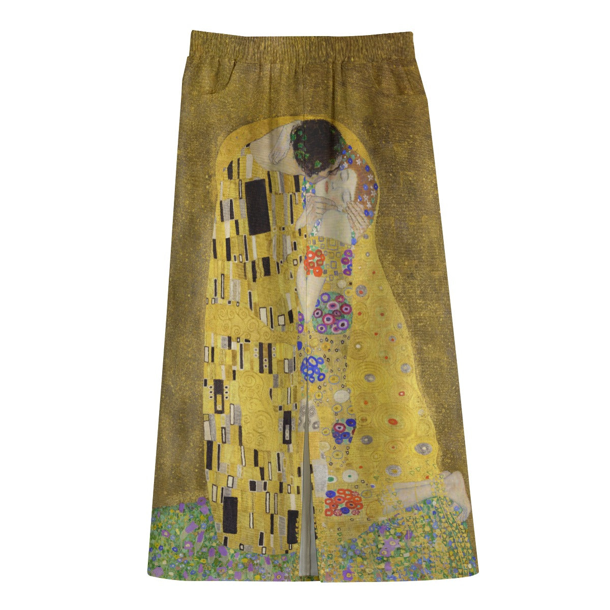 Gustav Klimt The Kiss Skirt Front View