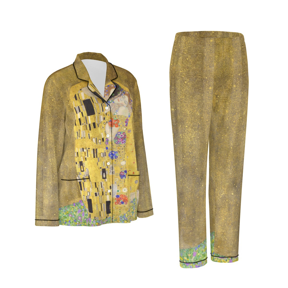 Stylish Gustav Klimt night attire