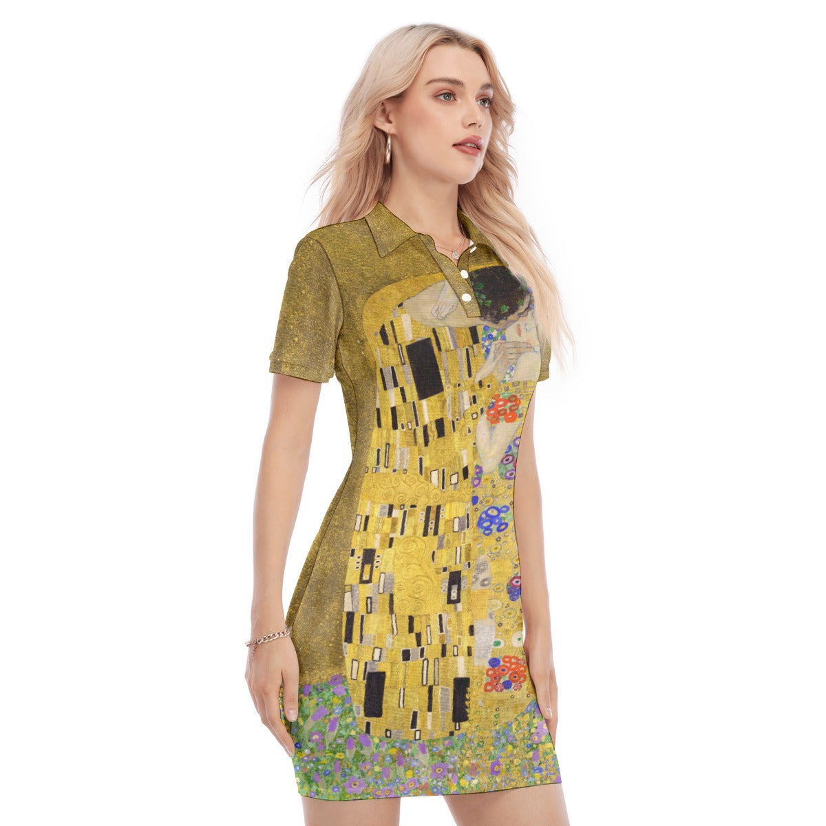 Elegant Klimt Style Clothing